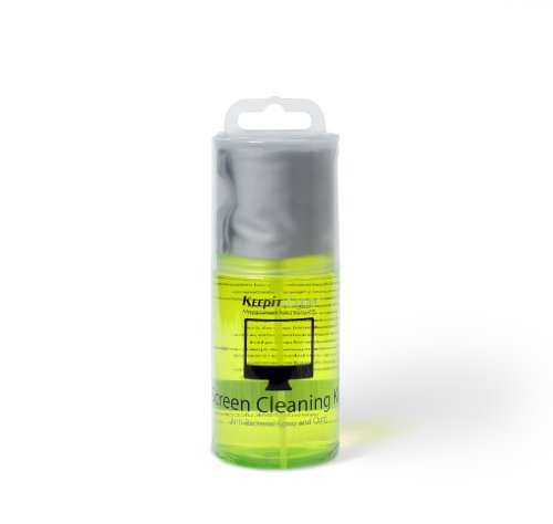 Techlink Bildschirmreiniger und Reinigunstuch (200ml, 20 cmx 20 cm) - 2