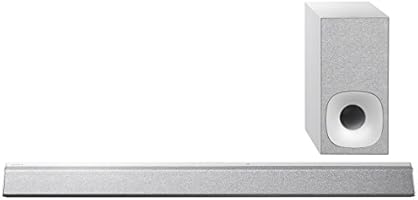 Sony HT-CT381 Silver 2.1 Channel Sound Bar with 4K Compatibility (300 W, S-Master, Clear Audio Plus, S-Force Pro, Dolby TrueHD, DTS-HD, Bluetooth and NFC)