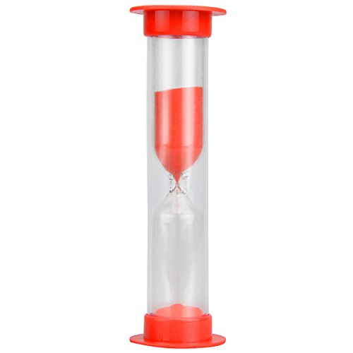 tankerstreet Sand Timer Sanduhren, Sanduhr Sand Uhr Timer 30 Sekunden/1 min/2 Min/3 Minuten/5 Minuten/10 Minuten Neuheit Dekorationen Geschenk Spielzeug für Kinder Kinder Kleinkind Studenten spezielle Bedürfnisse Pack von 6 Farben sortiert - 6