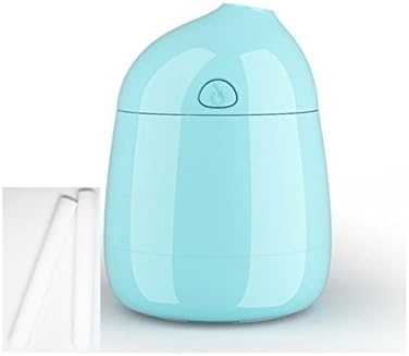 KINDSONG Mini USB Humidifier Ultrasonic Portable Cool Mist Water 120ml ABS Air Purifier with 2 Filter Replacement for Home Living Room Bedroom Car Office Travel Yoga Spa Blu