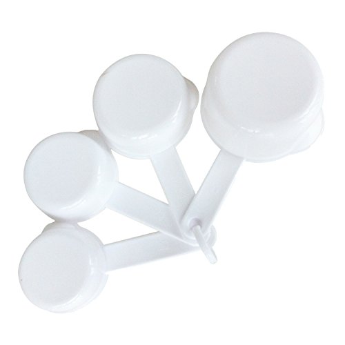 TOOGOO(R) 10 Stueck Weiss Messl?ffel Satz Massnahmen Tasse Essl?ffel - 2