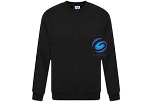 Lyallpur Kids Children Unisex School Uniform Plain Fleece Sweat Jumper Pullover