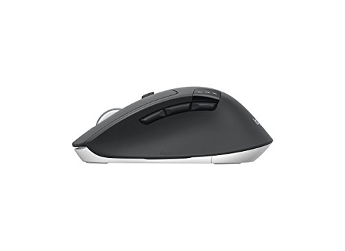 Logitech M720 Triathlon Bluetooth + USB 1000dpi Optical Right Handed Mouse – Black (Bluetooth + USB; office, Pressed Buttons, Wheel, Optical, Electricity)