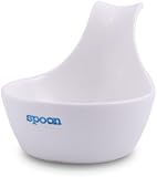 Keith Brymer Jones Word Range Spoon Rest – Porcelain Spoon Rest With Inlaid Blue “Spoon” Text