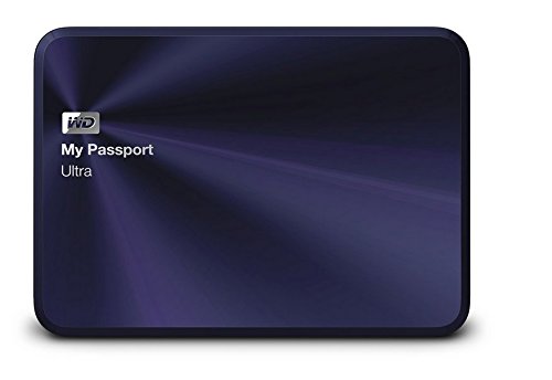 Preisvergleich Produktbild Western Digital My Passport 3 TB externe Festplatte (6,4 cm (2,5 Zoll), USB 3.0, Blue Black, Schlankes, stilvolles Aluminiumdesign, Hardware Verschlüsselung, Backup Software)