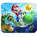 Produktbild Super Mario Galaxy 2 Mousepad Personalized Custom Mouse Pad Oblong Shaped In 9.84"X7.87" Gaming Mouse Pad/Mat