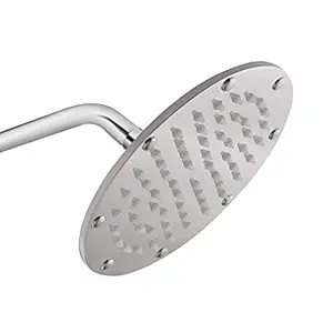 Lipka Sandwich Oval Stainless Steel Shower Over Head Shower Without Shower Arm