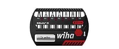 Wiha sb7945ty903 BitBuddy TY Bits – PH/PZ/Torx pour tous les types de vis, 29 mm
