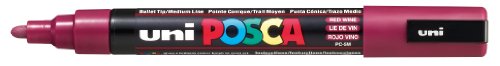 uni-ball Pigmentmarker POSCA PC-5M, weinrot