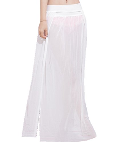 ERGEOB Damen Strandkleid Elastische Gazerock Strandrock vier stück (ohne Bikini) - 2