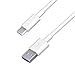 Produktbild USB C Ladekabel, iMangoo 0.3M 5A Superladungs typ C zu USB Aufladung Kurzes Daten Sync Kabel kompatibel mit Huawei Mate 20 Pro Mate 20 X Note 10 Mate 10 P30 Pro P20 Pro P10 Plus Mate 9 Pro Bankgebühr