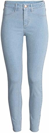 Ex Zara Ladies New Woman Sand wash Denim Spandex Summer Jeans Slim Fit Trouser