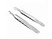 Multi-style Professional Stainless Steel Blackhead Remover Tweezers and Pins Kit Fat Granule Pimple Comedone Zit Extractor Tools Nose Face Skin for Whitehead Popping Blemish Removal and Acne Treatment (C#)