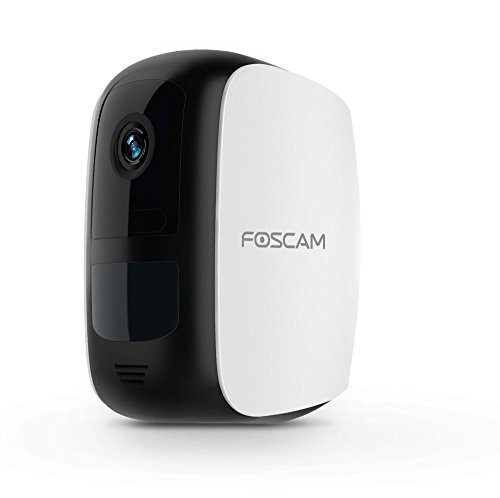 Preisvergleich Produktbild Foscam B1 WLAN Full HD 1080P Überwachungskamera - Zusatzkamera mit wiederaufladbarer Batterie, Nachtsicht, Bewegungserkennung
