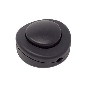 Interruttori A Pedale Per Lampade - Set Da 2, Nero, 250V/2A, Diametro 65mm - Foto 11