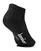 Produktbild Bambuk Sneaker Bambussocken (6x Paar) Geruchshemmend (39-42, Schwarz)