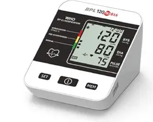 BPL Medical Technologies Automatic Blood Pressure Monitor BPL120/80 B16 - (Black)
