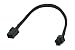 Produktbild Phobya 6Pin Netzteil Verlängerung 30cm - Schwarz Kabel Lüfterkabel und Adapter