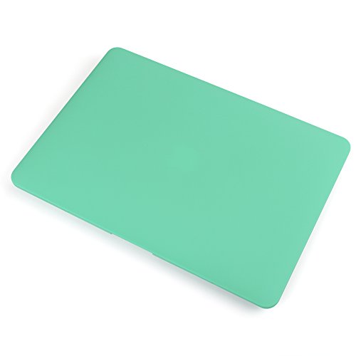iDOO MacBook Schutzhülle / Hard Case Cover Laptop Hülle [Für MacBook Air 13 Zoll: A1369/A1466] – matt, Neon Grün - 3