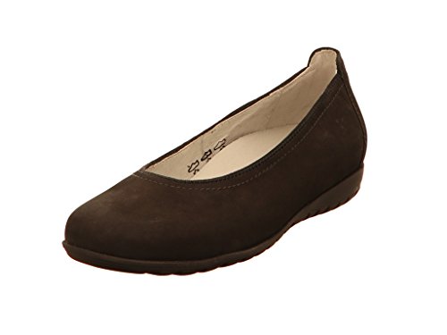 Waldläufer 329051162/001, Ballerines pour Femme - Noir - Noir,
