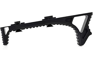 FIRECLUB Collegamento in Alluminio Multicolore Fermamano ad Angolo Curvo per M-Lok per Sistema di binari per paramani Compatibile Mlok