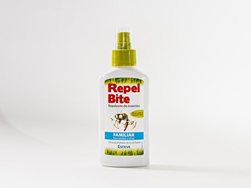 REPEL BITE FAMILIAR spray 100 ml. Eficaz Antimosquitos. Ideal para toda la familia +3 años. IR3535 al 20%. 100 ml.