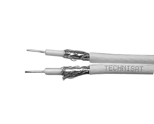 Preisvergleich Produktbild TechniSat Doppel Mini-Koax-kabel (100 dB) 100 m