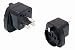 Produktbild Reisestecker Adapter für Thailand Philippinen Taiwan TYP B mit Schutzkontakt