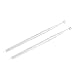 Produktbild DealMux 2 PC versilbern Ton-FM Radio TV 5 Sektionen Teleskopantenne Antenne 365mm
