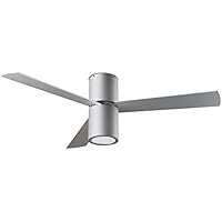 Leds-c4 formentera - Luminaria colgante con ventilador formentera e27 23w gris