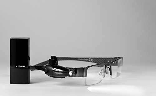 nachteule+ Das clevere Leselicht für die Brille – brandneue, wiederaufladbare Akku-Version! - 4