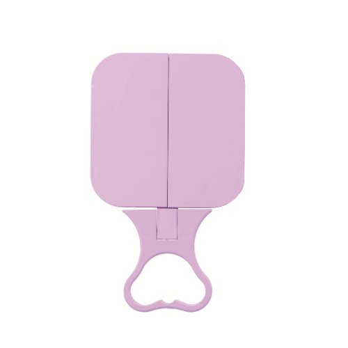 23 x 12cm Folding Travel Mirror True image, Purple