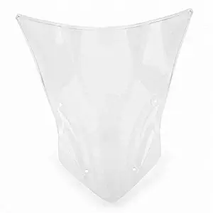 Open Throttle Racers Unbreakeable Double bubble Windshield Suitable for Kawasaki Z900 2017-2018 Clear