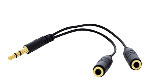 T'nB ADA35235 - Toma para conectar 2 auriculares (3,5 mm, estéreo)