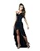 Produktbild Neue Damen Gerüscht vorne schwarz Strappy Rückseite Kleid Club Wear Pole Dance Stripper Ibiza Wear Sommerkleid Größe S UK 8–10 EU 36–38