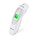 Produktbild Ohr und Stirn Fieberthermometer, Morpilot Genehmigt Infrarot Medizinisches Fieberthermometer von CE & FDA Professionelle In-Ear Digital Thermometer,für Baby,Kinder und Erwachsene