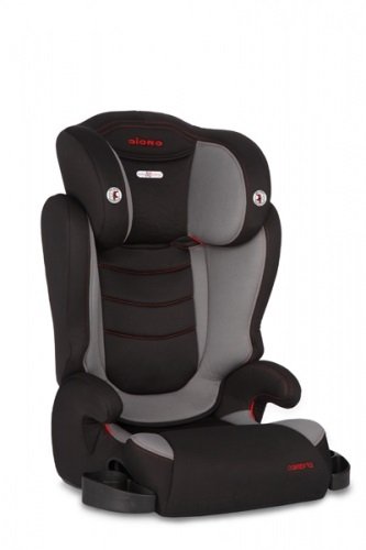 Diono Cambria High Back Group 2/3 Booster Seat with Enhanced Head and Side Impact Protection (Black/ Grey)