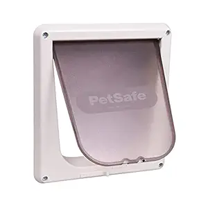 PetSafe Interior 4-Way Locking Cat Door, White