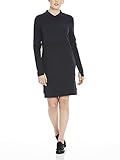 bench kleidung damen Praktische Eingrifftaschen Bench Damen Color Block Sweat Dress Kleid, Schwarz (Black Beauty Bk11179), Small