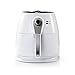 Produktbild Nedis KAAF110EWT Heißluft-Fritteuse | 3 Liter | 30-Minuten-Zeitschaltuhr | Weiß