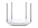 Soporta el estándar 802.11ac TP-LINK Archer C50 - Router AC1200 Mbps Banda Dual WiFi (WPS, Puerto USB para compartir archivos, medios e impresoras, TP-LINK APP Tether, 4 Puertos LAN 10/100Mbps, 1 Puerto 10/100Mbps, Puerto USB 2.0, Soporta IPv6 )
