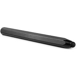 DURAGADGET Lápiz Stylus Negro para Smartphone Samsung Galaxy S9 | S9+ | Alcatel 5 | LG V30S ThinQ | Nokia 6 (2018) | 7 Plus | Sony Xperia XZ2 - ¡Ideal para Mejorar La Precisión En Su Pantalla!