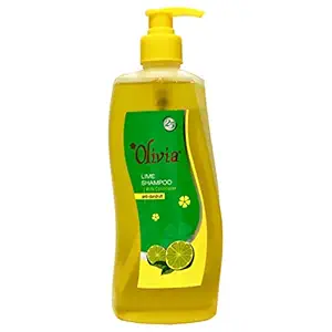 Olivia Lime Herbal Shampoo with Conditioner for Anti-Dandruff 500 ml