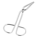 Sourcingmap Stainless Steel Curved Tip Eyebrow Tweezers/Trimmer Makeup Tool
