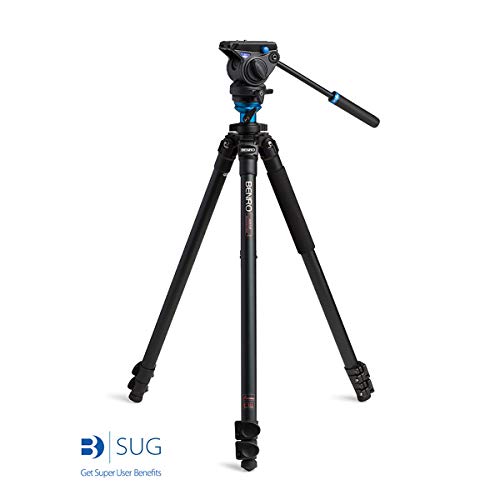 Benro A2573FS4 - Trípode Completo con Cabezal S4, Negro