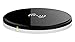 Price comparison product image Gloss Black Wireless QI Charger, Zing® Ultra Slim Wireless Charger Charging Pad for Samsung Galaxy S6 S7 Note 5, Nexus, LG G3 , HTC 8X, HTC Droid DNA / 928 / Note 7 and Qi-enabled Cell Phones