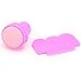 Davidsonne Nail Art DIY Nail Printing Template Tool Pink Color Nail Art Accessory