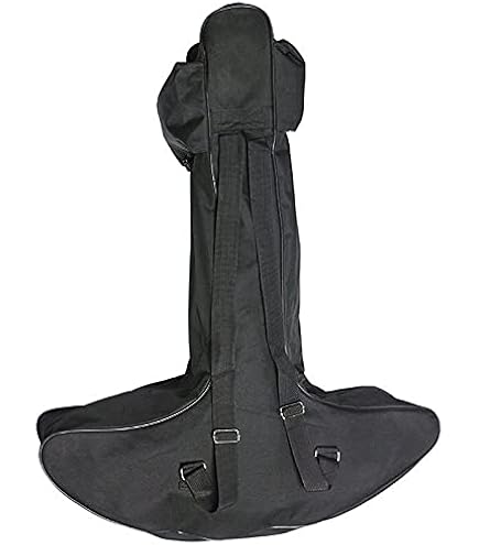 Sac Arbalète Toile Forme T – 89x69x16 Cm, Bandoulière Réglable, 2 Poches, Camouflage Ou Noir, Pour Chasse Et Tir