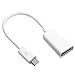 Produktbild HermosaUKnight Micro-USB-OTG-Adapterkabel USB-OTG-Kabel Konverterdatenkabel für Telefon Weiß