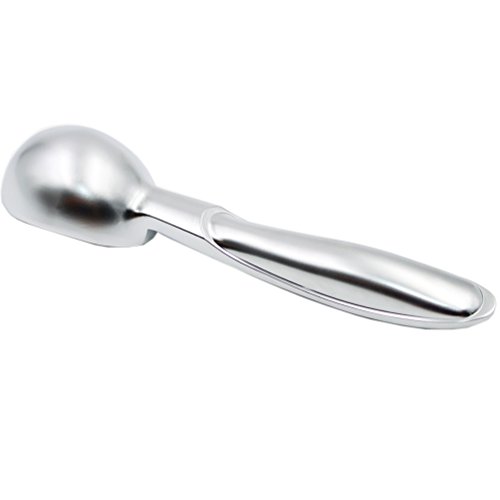 Eisportionierer, Isenretail Professional Eiscreme Löffel, Rostschutz, rutschig Beweis, Massivbauweise gebogen Beweis, Zink Legierung, 19CM - 4